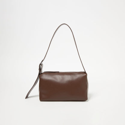 スクエア ビッグバックル ショルダーバッグ