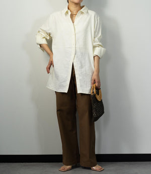 バックギャザーシャツ