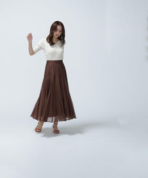 シャイニーシアーボイルスカート