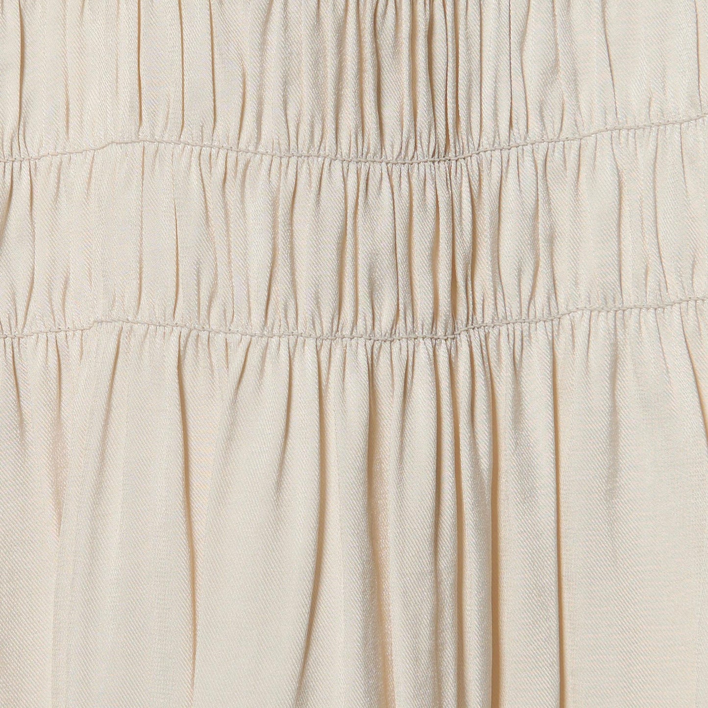 【WEB限定】シャーリング キリカエ フレアスカート