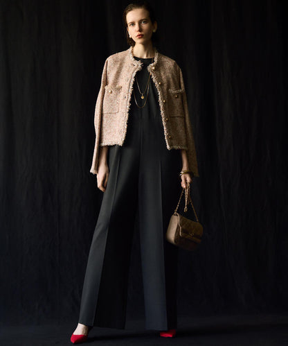 スエード キルティング ショルダーバッグ