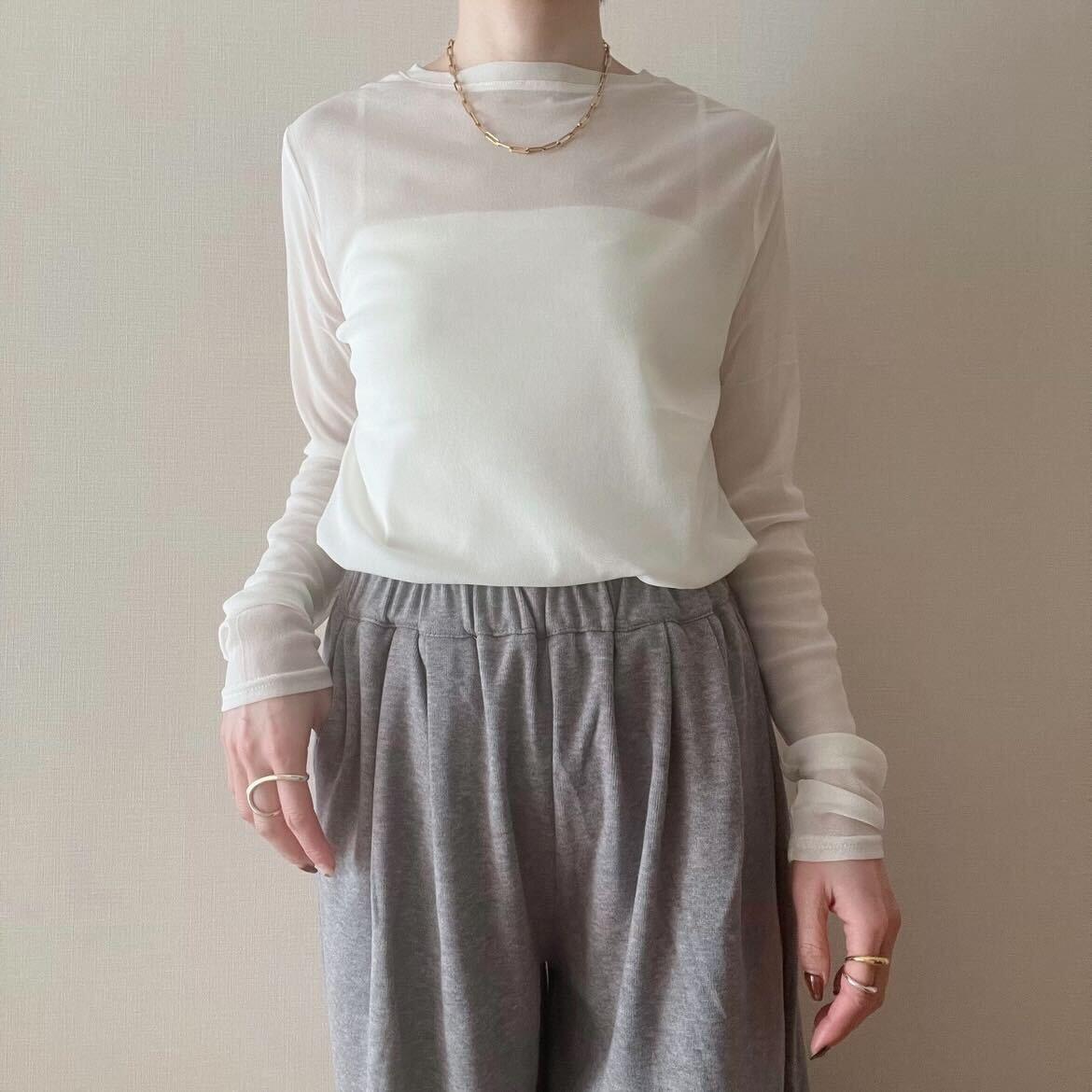 パワーネットシアークルーネック