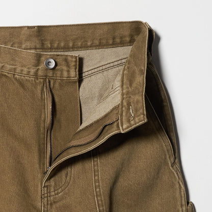 コットンデニム ペインターパンツ