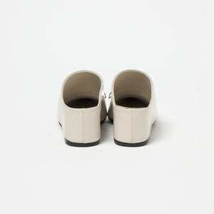 ＜SY＞ ポインテッドインヒールウェッジミュール サンダル55↑