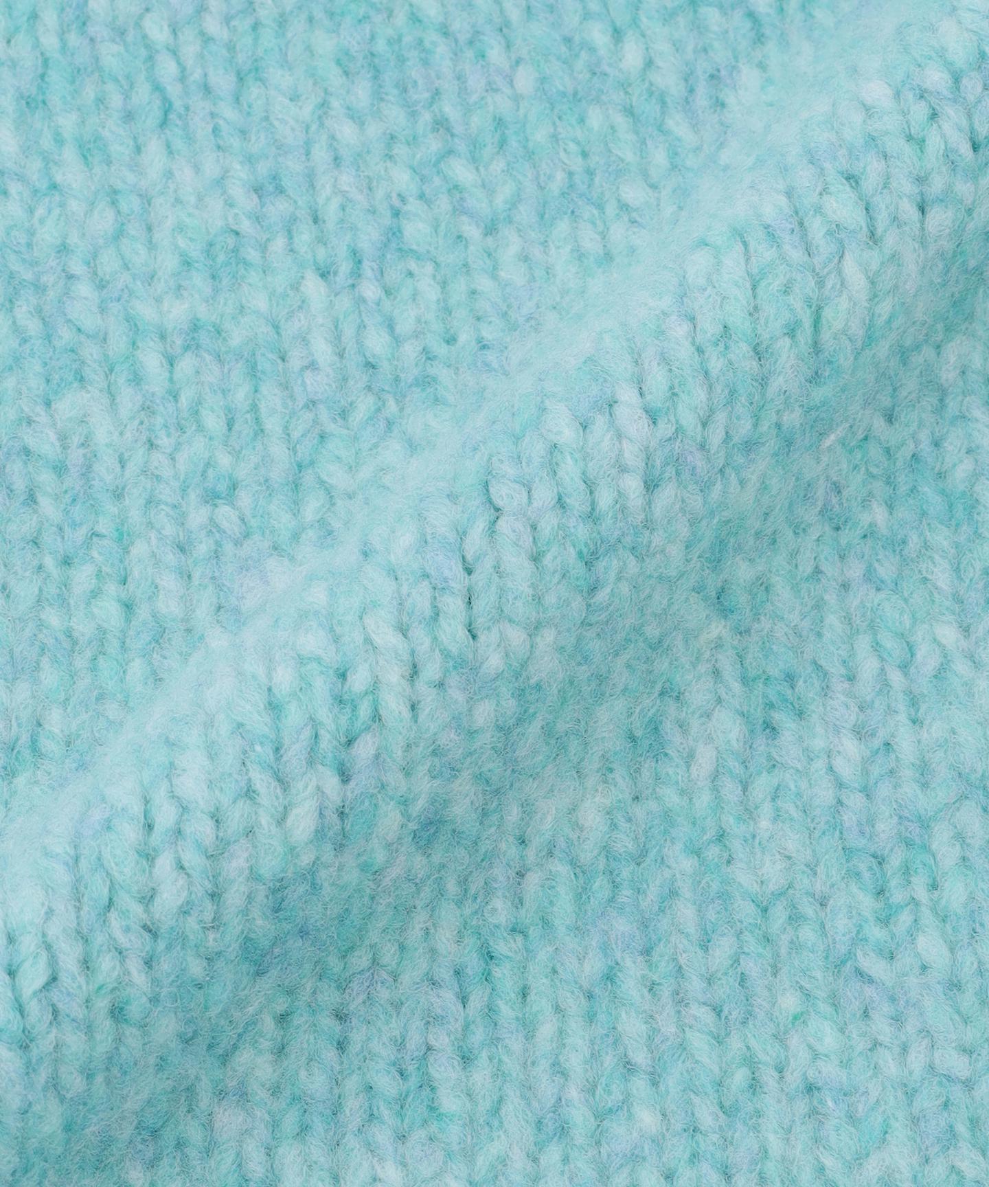 ブラッシュドエアーウール ニット マフラー