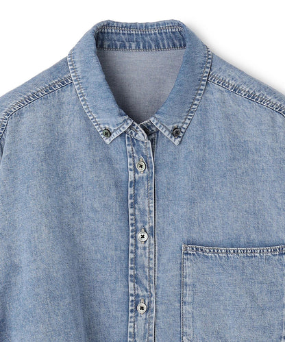 クロップドシャツ