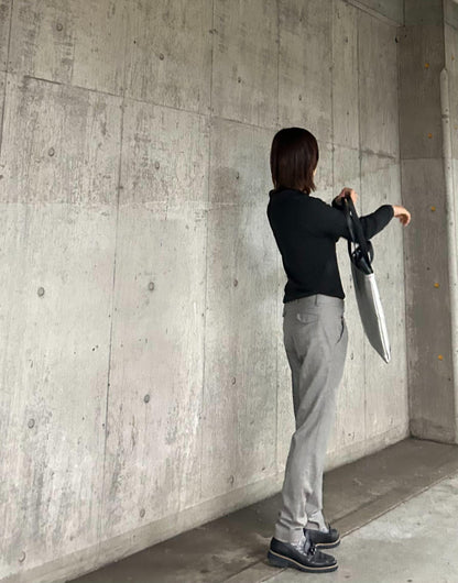 ポロニットリブプルオーバー