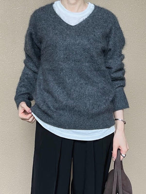 モヘアライクニット