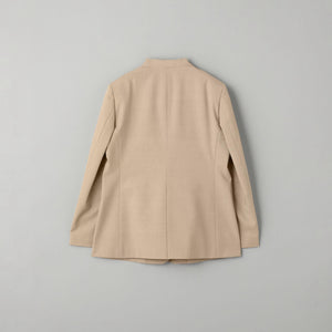 カットオフ カラーレス ジャケット