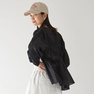 【結論シリーズ】全方位映えギャザーブラウス