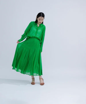 シャイニーシアーボイルスカート