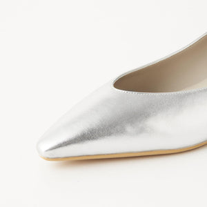 ポインテッド パンプス（3cmヒール）-晴雨兼用-