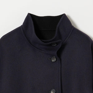 バイカラー リバー Aライン コート