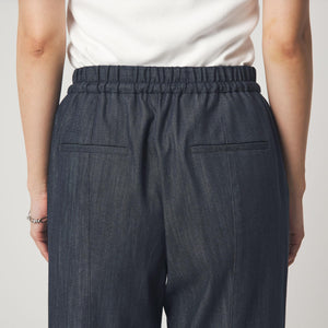 ［size SHORT/TALLあり］ニーハイフレアパンツ デニム 2 ストレッチ