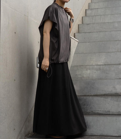 ドロストオーバーフレンチスリーブカットソー