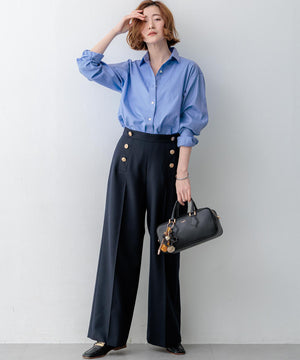 CANCLINI シャーティング ベーシックシャツ