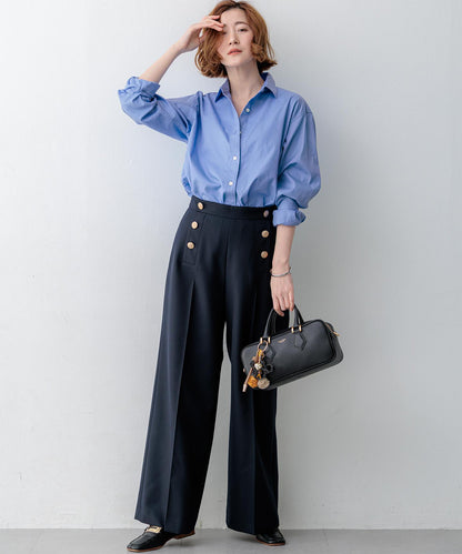 CANCLINI シャーティング ベーシックシャツ