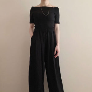 オフショルカットソー