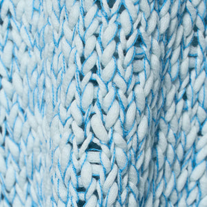 カラーミックス クルーネックニット