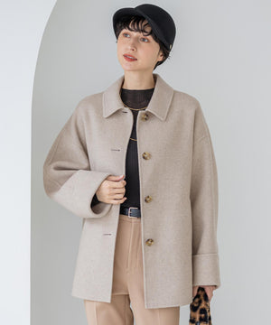 MANTECOPure リバー ステンカラーコート