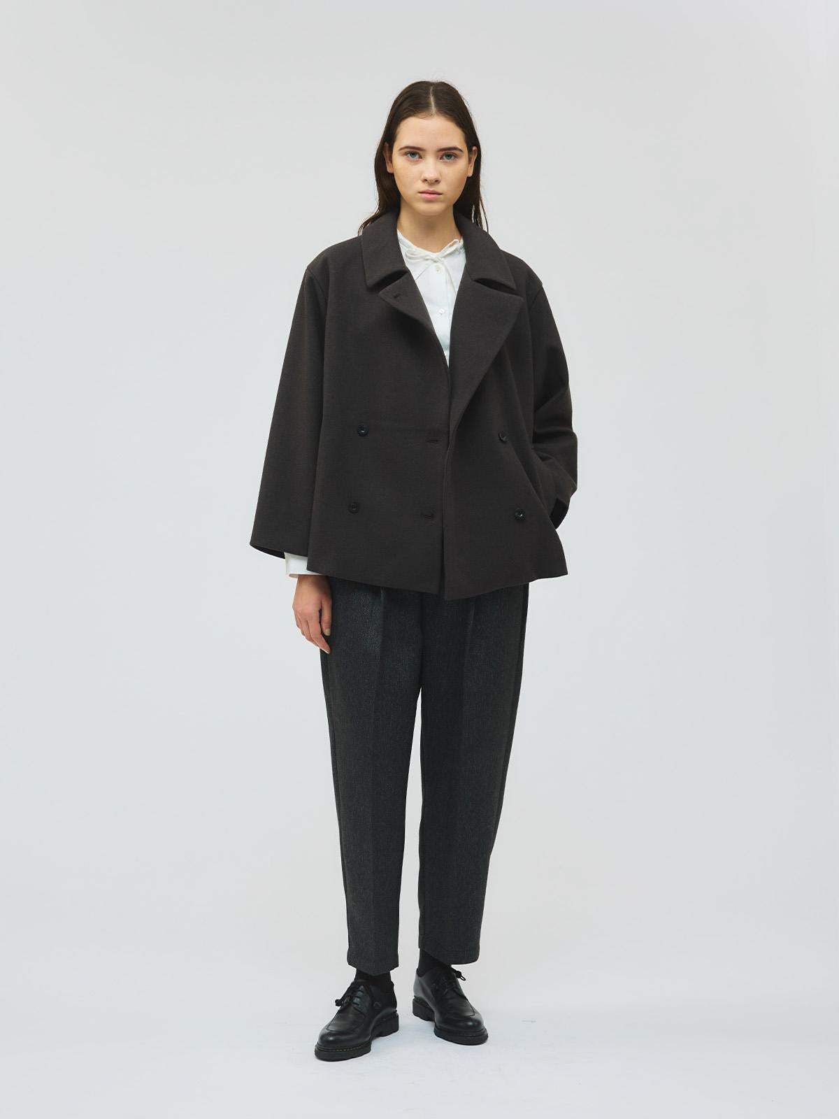 mizuiro ind リボンタイロングシャツ