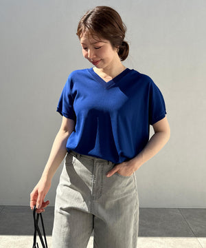 スゴ機能美 Vネック ニット