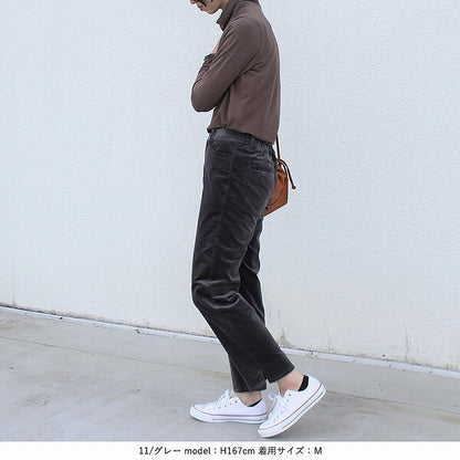 コーデュロイストレッチパンツ