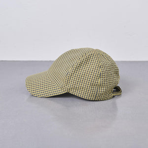 ギンガムチェック キャップ UV