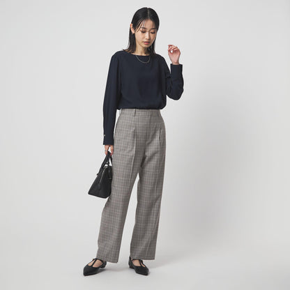 ［size SHORT/TALLあり］カチリラ ストレート パンツ ウォッシャブル ストレッチ