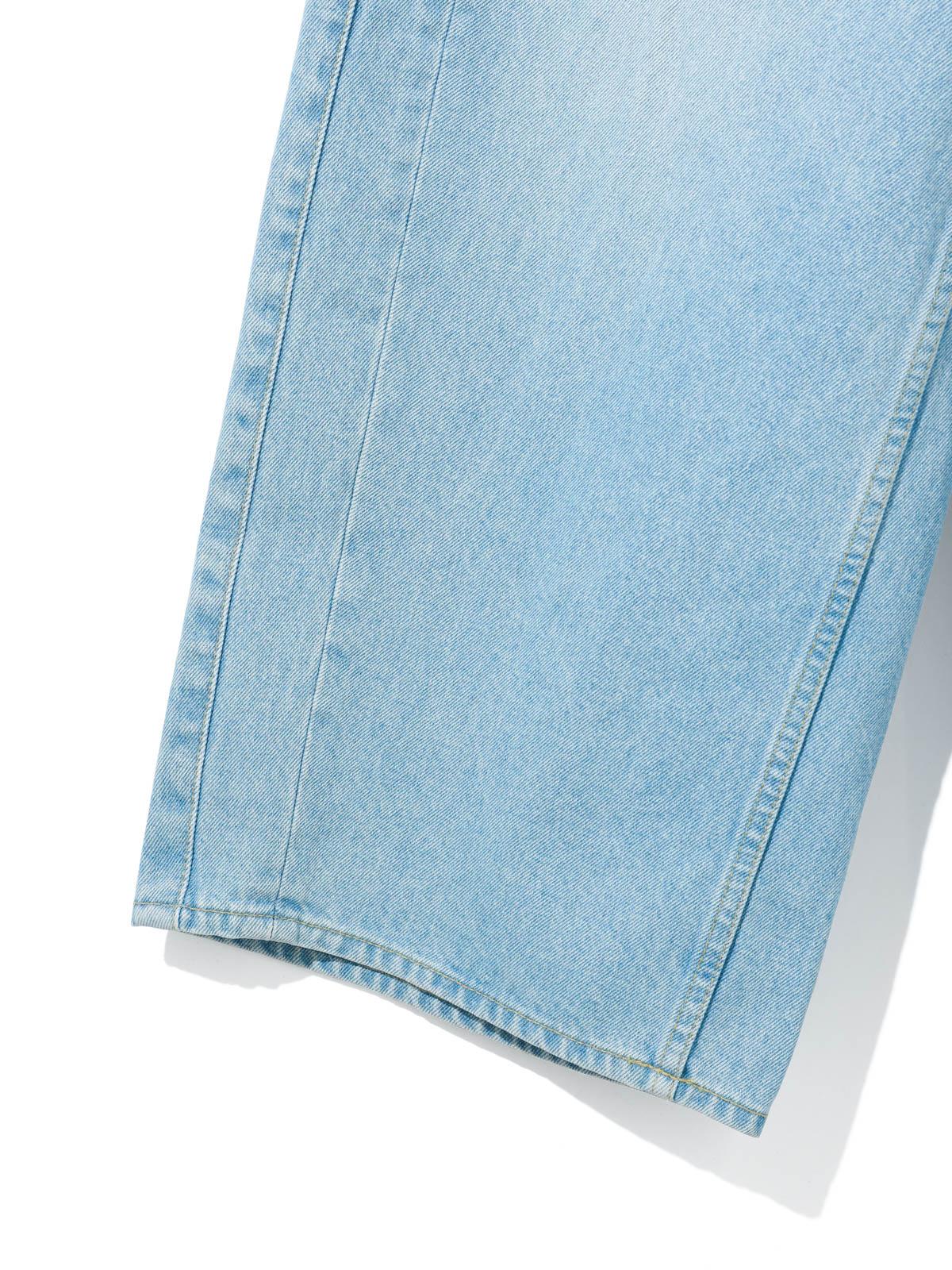MIDIUMISOLID for Ladies バレルレッグワイドデニム