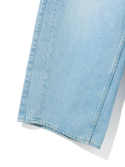 MIDIUMISOLID for Ladies バレルレッグワイドデニム