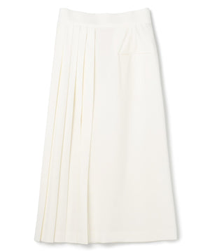 ZEPHYR / ウールライクアシンメトリープリーツスカート