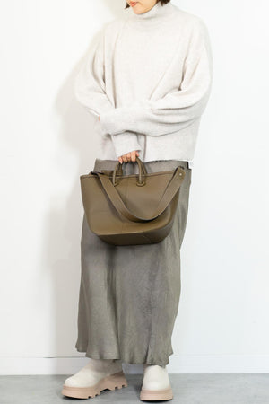 FOX混ボリュームスリーブニット