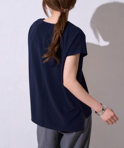 コンパクトフレンチスリーブTシャツ