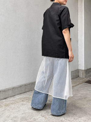 メッシュラインワンピース