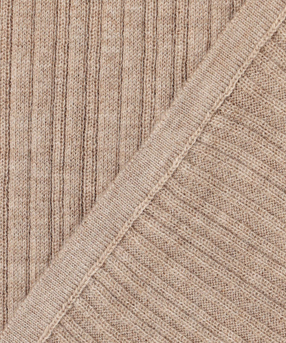 ハイゲージニット ヘンリーネックトップス