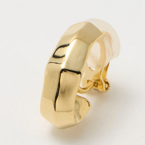 アンギュラー Jシェイプ イヤリング