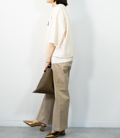 ミニ裏毛ロゴプルオーバー