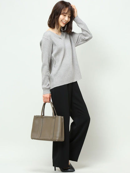 Vﾈｯｸﾜｲﾄﾞﾘﾌﾞ長袖