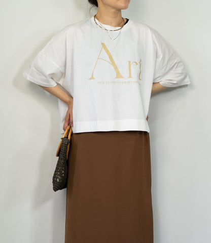 【接触冷感】ショートロゴTシャツ