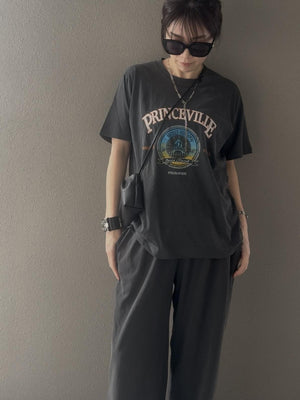 ヴィンテージライクPRINCEVILLEロゴTシャツ