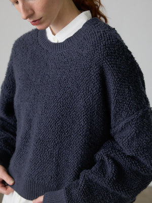 MidiUmi パイルボアニットプルオーバー