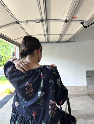 植物画ワンピース