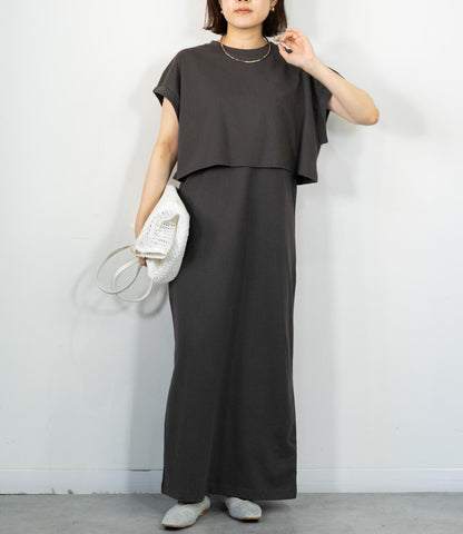 レイヤードワンピースセット