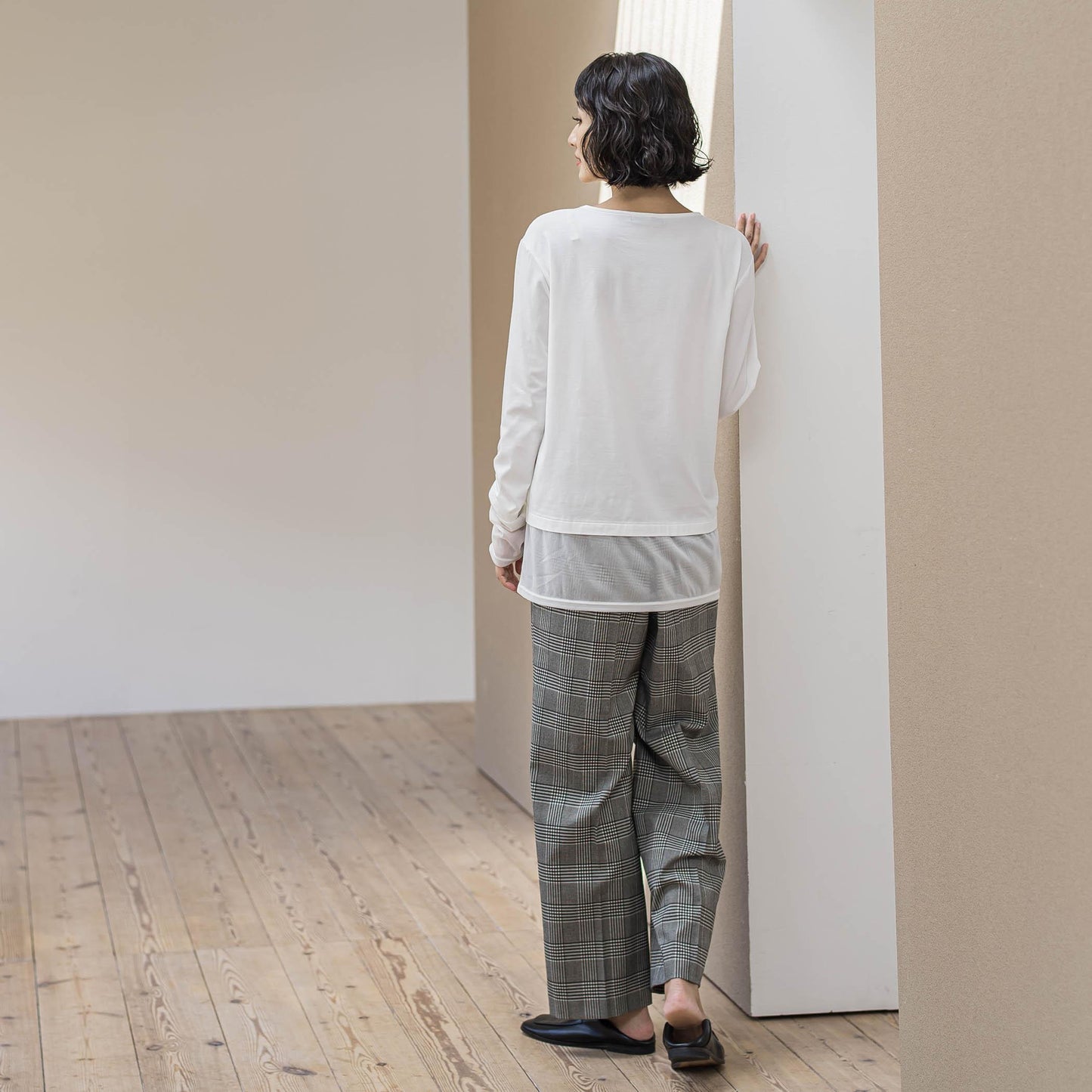 【WEB限定】”重ねるだけで格上げ”レイヤードインナー