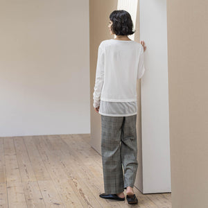 【WEB限定】”重ねるだけで格上げ”レイヤードインナー