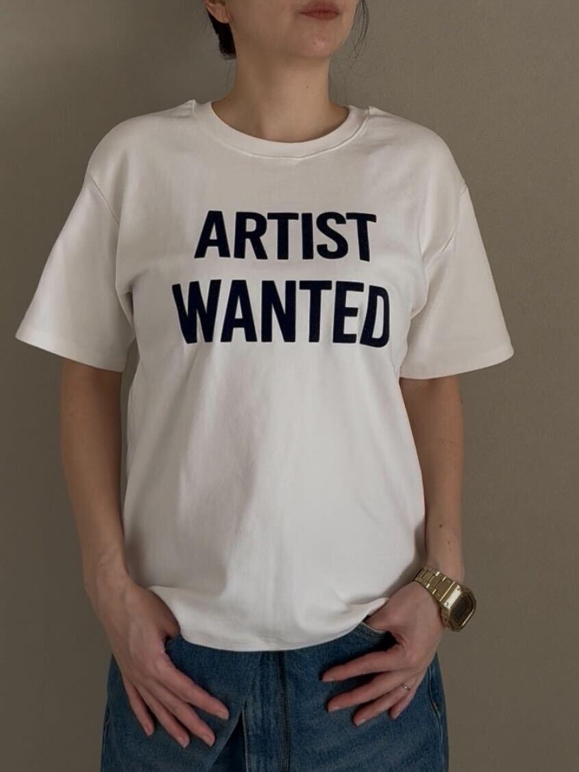 アーティストフロッキーロゴTシャツ