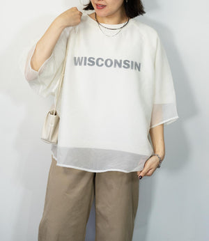 レイヤードロゴトップス