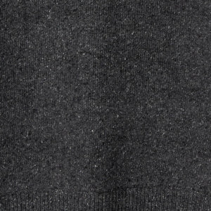 ウールブレンド シルクネップ ニットプルオーバー