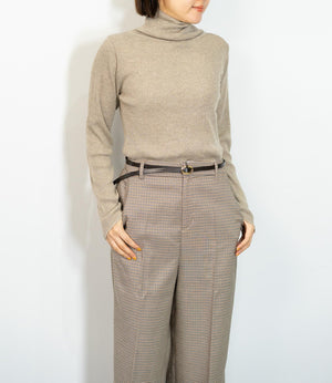 ラメタートルスリムニット